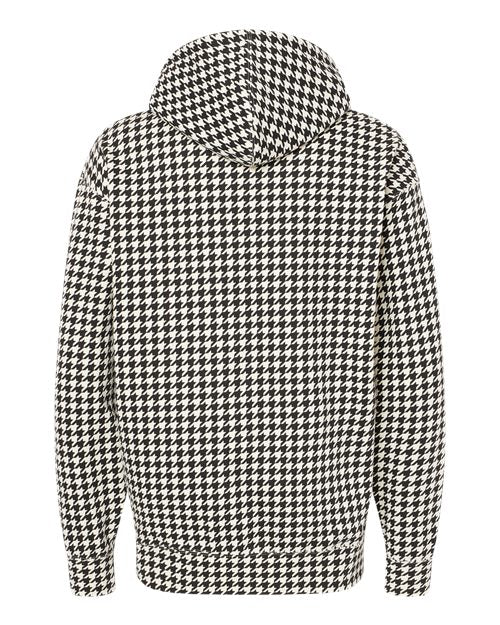 Independent Trading Co. Heavyweight Hooded Sweatshirt IND4000 - Houndstooth