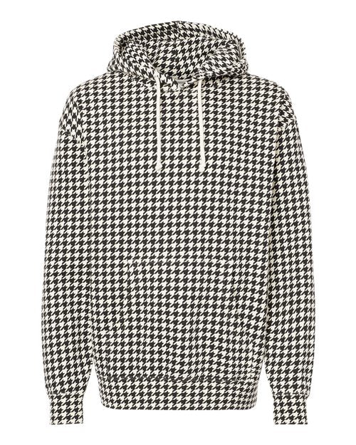 Independent Trading Co. Heavyweight Hooded Sweatshirt IND4000 - Houndstooth