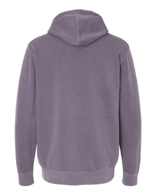 Independent Trading Co. Midweight Pigment-Dyed Hooded Sweatshirt PRM4500 - Pigment Plum