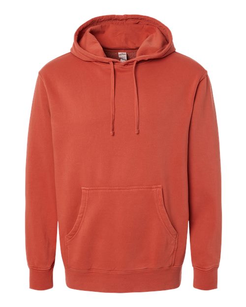 Independent Trading Co. Midweight Pigment-Dyed Hooded Sweatshirt PRM4500 - Pigment Amber