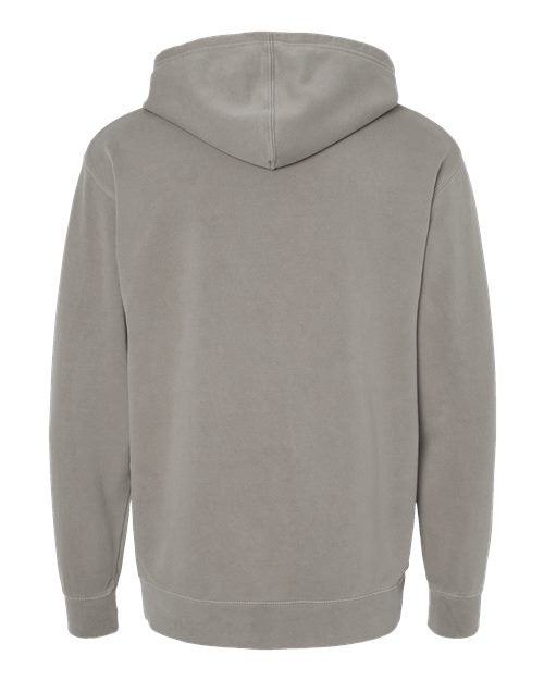Independent Trading Co. Midweight Pigment-Dyed Hooded Sweatshirt PRM4500 - Pigment Cement