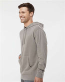 Independent Trading Co. Midweight Pigment-Dyed Hooded Sweatshirt PRM4500 - Pigment Cement