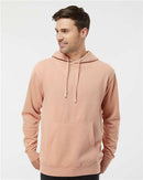 Independent Trading Co. Midweight Pigment-Dyed Hooded Sweatshirt PRM4500 - Pigment Dusty Pink