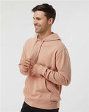 Independent Trading Co. Midweight Pigment-Dyed Hooded Sweatshirt PRM4500 - Pigment Dusty Pink