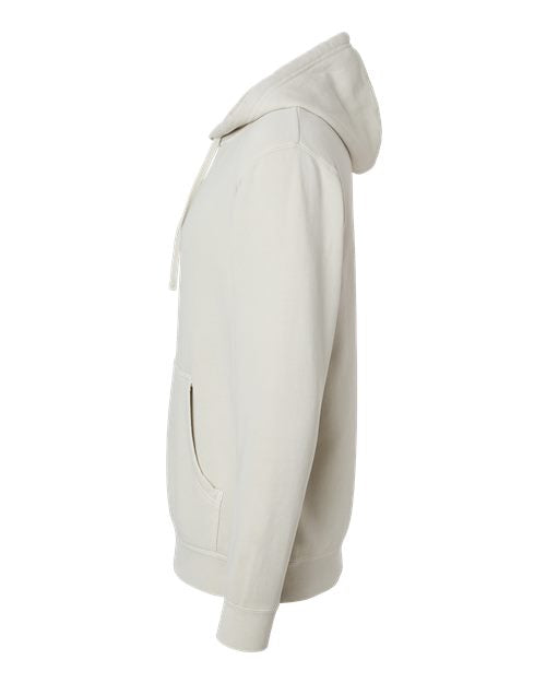 Independent Trading Co. Midweight Pigment-Dyed Hooded Sweatshirt PRM4500 - Pigment Ivory