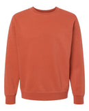 Independent Trading Co. Midweight Pigment-Dyed Crewneck Sweatshirt PRM3500 - Pigment Amber