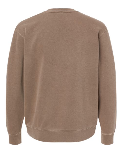 Independent Trading Co. Midweight Pigment-Dyed Crewneck Sweatshirt PRM3500 - Pigment Clay