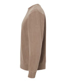 Independent Trading Co. Midweight Pigment-Dyed Crewneck Sweatshirt PRM3500 - Pigment Clay