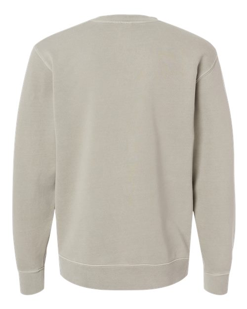 Independent Trading Co. Midweight Pigment-Dyed Crewneck Sweatshirt PRM3500 - Pigment Cement