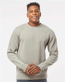 Independent Trading Co. Midweight Pigment-Dyed Crewneck Sweatshirt PRM3500 - Pigment Cement