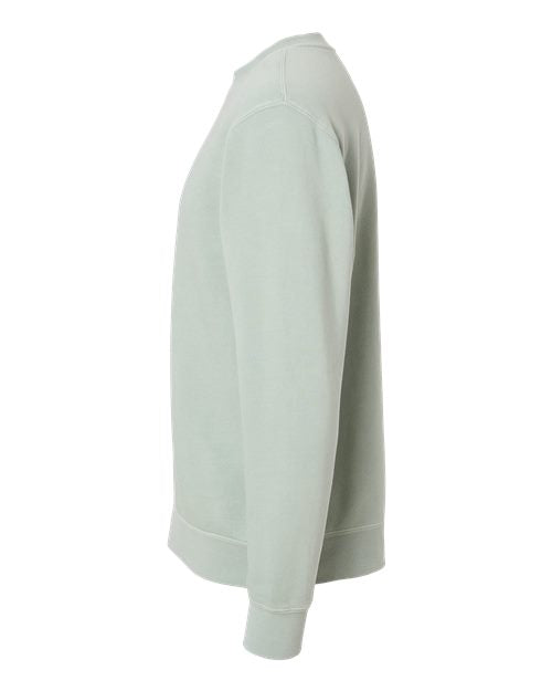 Independent Trading Co. Midweight Pigment-Dyed Crewneck Sweatshirt PRM3500 - Pigment Sage