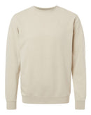 Independent Trading Co. Midweight Pigment-Dyed Crewneck Sweatshirt PRM3500 - Pigment Ivory