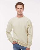 Independent Trading Co. Midweight Pigment-Dyed Crewneck Sweatshirt PRM3500 - Pigment Ivory