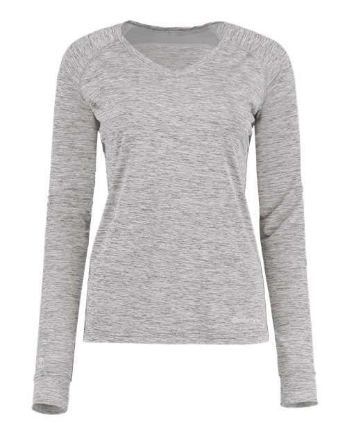 Holloway Women's Electrify CoolCore® Long Sleeve V-Neck T-Shirt 222770