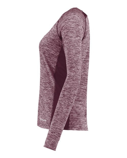 Holloway Women's Electrify CoolCore® Long Sleeve V-Neck T-Shirt 222770