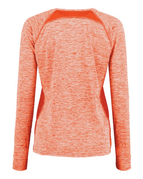 Holloway Women's Electrify CoolCore® Long Sleeve V-Neck T-Shirt 222770