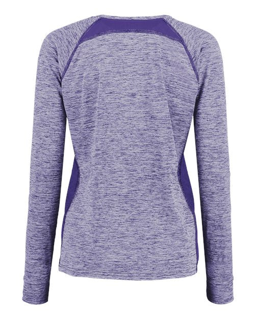 Holloway Women's Electrify CoolCore® Long Sleeve V-Neck T-Shirt 222770