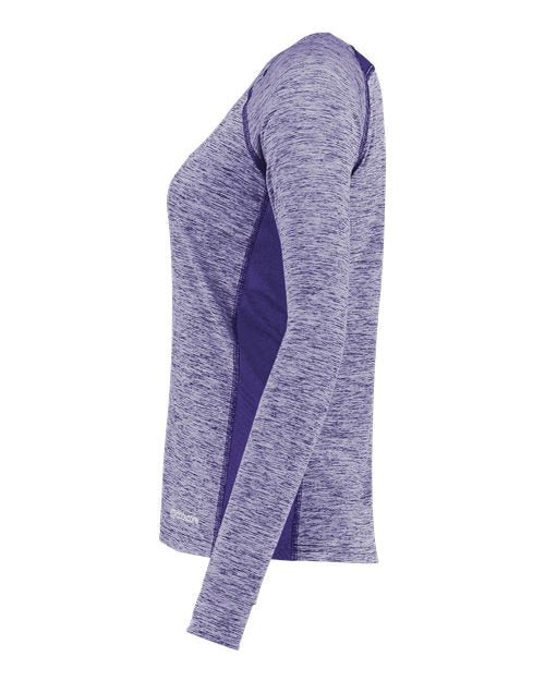 Holloway Women's Electrify CoolCore® Long Sleeve V-Neck T-Shirt 222770