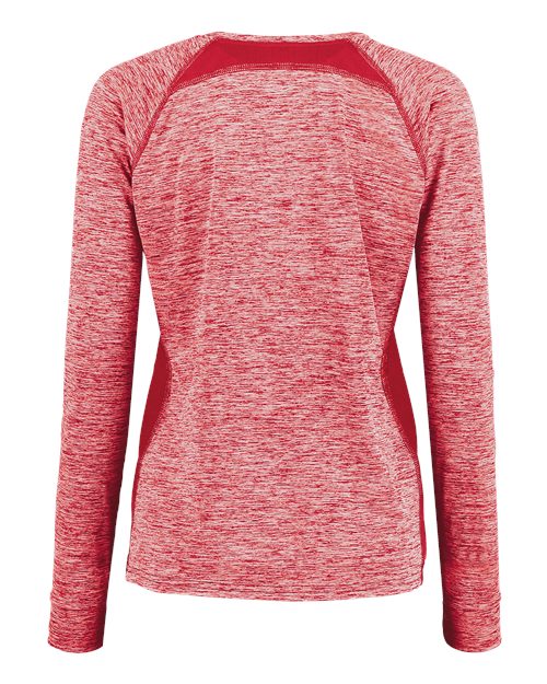 Holloway Women's Electrify CoolCore® Long Sleeve V-Neck T-Shirt 222770