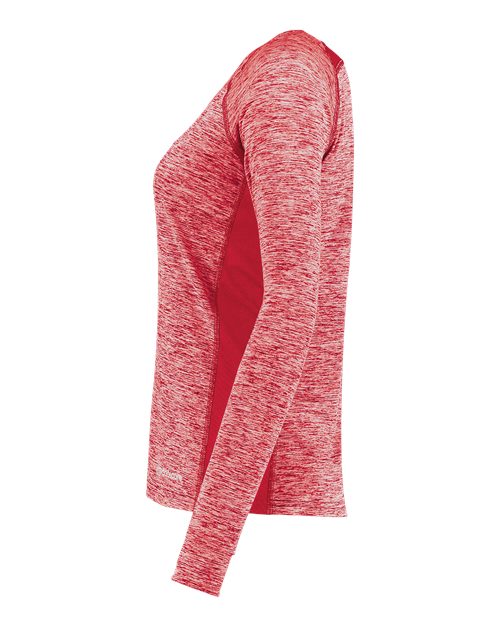 Holloway Women's Electrify CoolCore® Long Sleeve V-Neck T-Shirt 222770