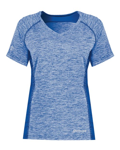 Holloway Women's Electrify CoolCore® V-Neck T-Shirt 222771