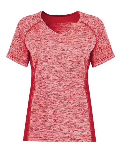Holloway Women's Electrify CoolCore® V-Neck T-Shirt 222771
