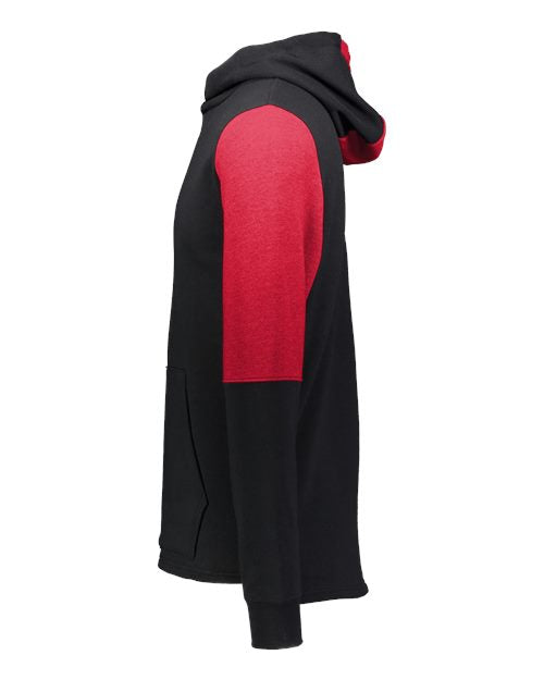 Holloway Youth All-American Team Fleece Colorblocked Hooded Sweatshirt 222681