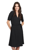 Edwards Point Grey Ladies Wrap Dress [