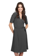 Edwards Point Grey Ladies Wrap Dress [