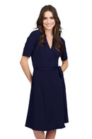 Edwards Point Grey Ladies Wrap Dress [