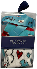 Cherokee 6-2 Pr Pks Nurses Week Gift Set +Lanyard. Item APPRECIATION in CK LEGWEAR Collection. Live Chat for Bulk Discounts.