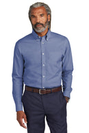 Brooks Brothers Wrinkle-Free Stretch Pinpoint Shirt BB18000. Live Chat for Bulk Discounts