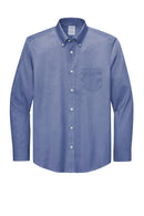 Brooks Brothers Wrinkle-Free Stretch Pinpoint Shirt BB18000. Live Chat for Bulk Discounts