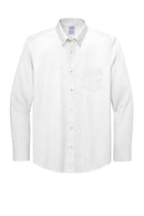 Brooks Brothers Wrinkle-Free Stretch Pinpoint Shirt BB18000. Live Chat for Bulk Discounts