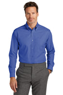 Brooks Brothers Wrinkle-Free Stretch Nailhead Shirt BB18002. Live Chat for Bulk Discounts