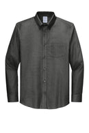 Brooks Brothers Wrinkle-Free Stretch Nailhead Shirt BB18002. Live Chat for Bulk Discounts