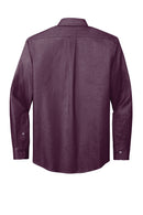 Brooks Brothers Wrinkle-Free Stretch Nailhead Shirt BB18002. Live Chat for Bulk Discounts