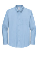 Brooks Brothers Wrinkle-Free Stretch Nailhead Shirt BB18002. Live Chat for Bulk Discounts