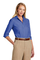 Brooks Brothers Women's Wrinkle-Free Stretch Nailhead Shirt BB18003. Live Chat for Bulk Discounts