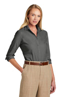 Brooks Brothers Women's Wrinkle-Free Stretch Nailhead Shirt BB18003. Live Chat for Bulk Discounts