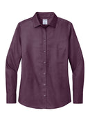 Brooks Brothers Women's Wrinkle-Free Stretch Nailhead Shirt BB18003. Live Chat for Bulk Discounts