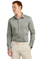 Brooks Brothers Tech Stretch Patterned Shirt BB18006. Live Chat for Bulk Discounts