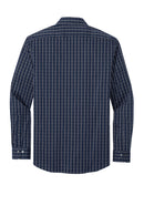Brooks Brothers Tech Stretch Patterned Shirt BB18006. Live Chat for Bulk Discounts