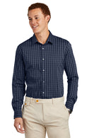Brooks Brothers Tech Stretch Patterned Shirt BB18006. Live Chat for Bulk Discounts