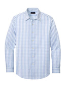 Brooks Brothers Tech Stretch Patterned Shirt BB18006. Live Chat for Bulk Discounts