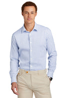 Brooks Brothers Tech Stretch Patterned Shirt BB18006. Live Chat for Bulk Discounts