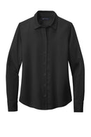 Brooks Brothers Women's Full-Button Satin Blouse BB18007. Live Chat for Bulk Discounts