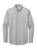 Brooks Brothers Wrinkle-Free Stretch Patterned Shirt BB18008. Live Chat for Bulk Discounts