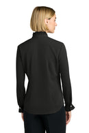 Brooks Brothers Women's Long Sleeve Ruffle Collar Blouse BB18011. Live Chat for Bulk Discounts