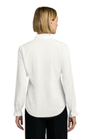 Brooks Brothers Women's Long Sleeve Ruffle Collar Blouse BB18011. Live Chat for Bulk Discounts